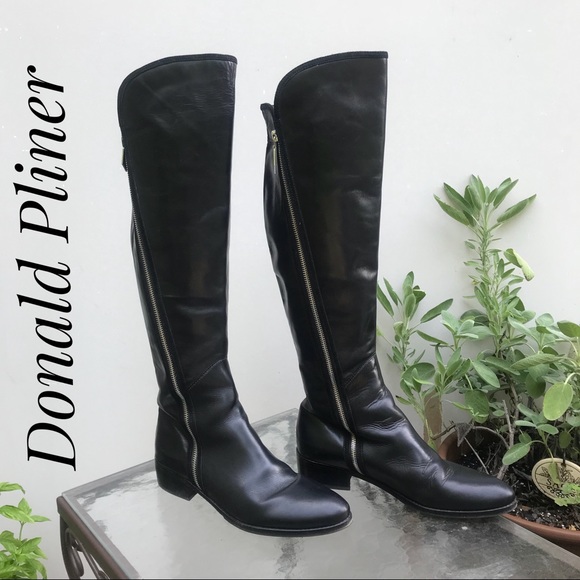 donald pliner over the knee boots